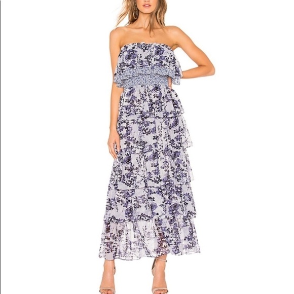 Misa Los Angeles Nadia Strapless maxi dress - Picture 3 of 12